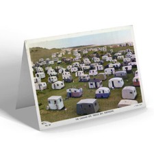 GREETING CARD - Vintage Wales - The Caravan Site, Trecco Bay, Porthcawl (dc)