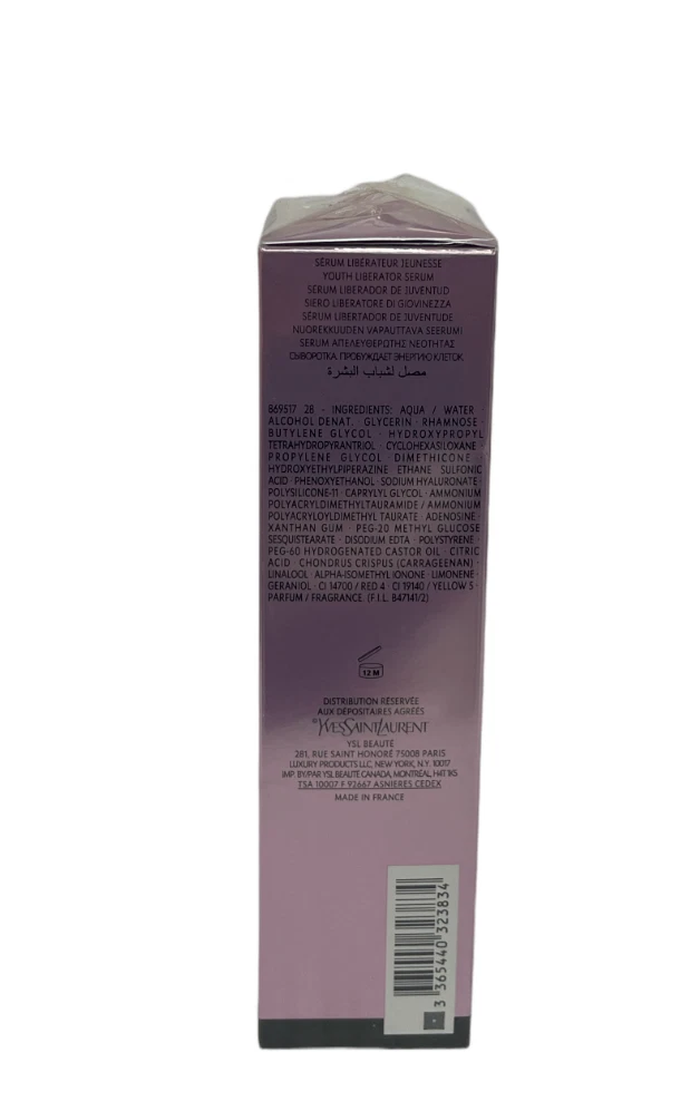 YSL Forever Youth Liberator Anti Rides Lift Serum 2.5oz 75mL