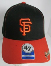 San Francisco Giants Kids Hat MLB Embroidered aprox age 4 to 6 '47 Brand Cap