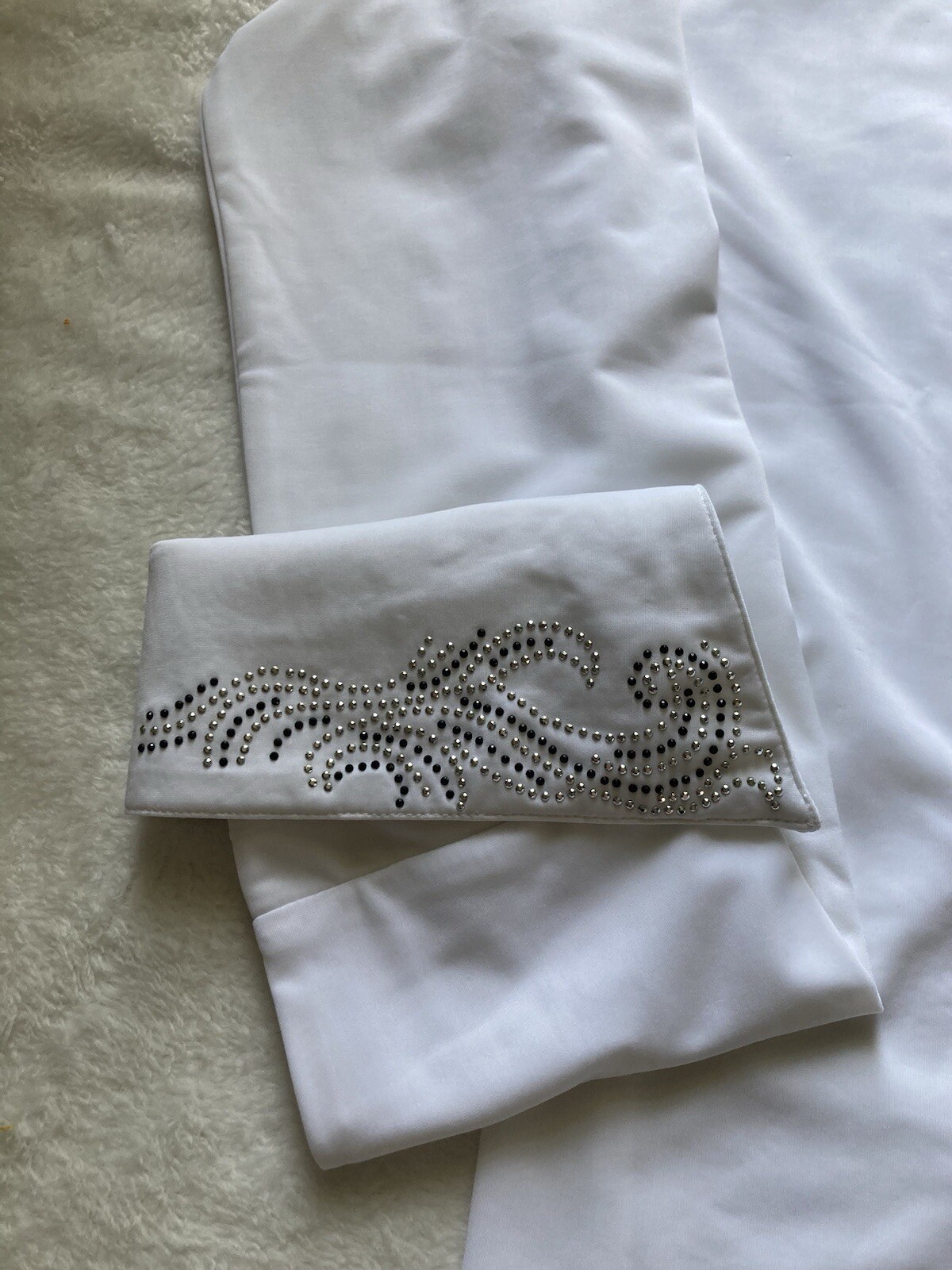 Royal Highness Equestrian Zip Up Show Shirt With Rhinestones Sz MED - Set Of 2