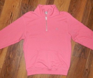 pink brand fleece pullover