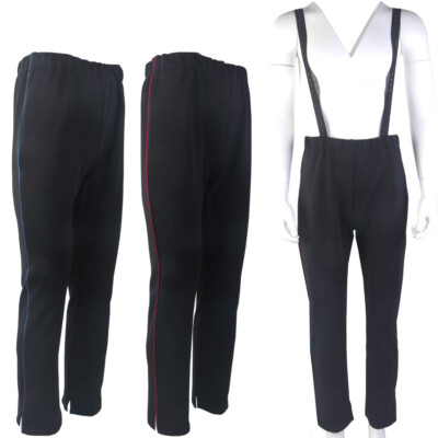 ST Picard Rot Blau Gold Streifen Hose Starfleet Herren Hosen Overalls