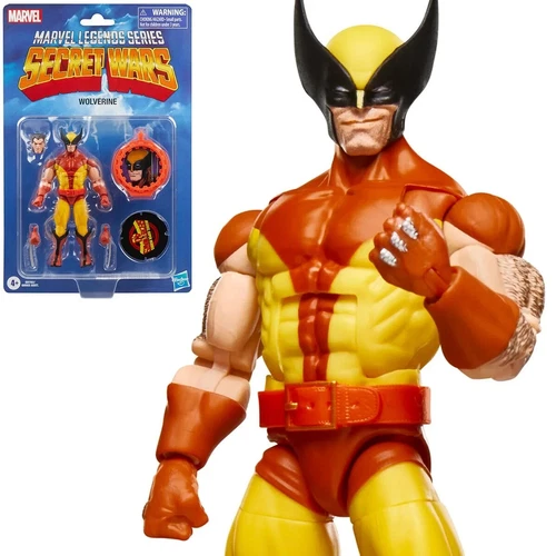 Hasbro Secret Wars Marvel Legends Wolverine 6-Inch Action Figure Brand NEW