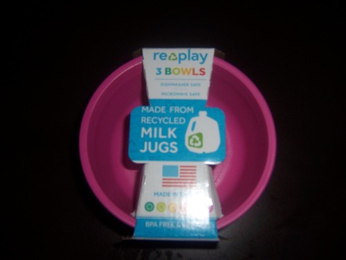 Replay bowls pink pink purple new re play box A7