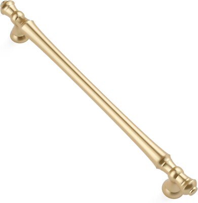 Asidrama 10 Pack 7.5 Inch (192mm) Gold Kitchen Cabinet Handles Cabinet Pulls Kit