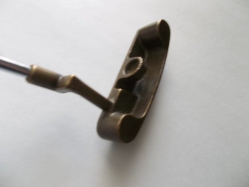 Putter topógrafo vintage de Northwestern, eje escalonado único - Imagen 10 de 12