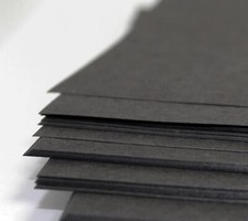 A2 Black Sugar Paper 250 Sheets 42 x 59.4cm Standard A2 Size Craft 100% Recycled
