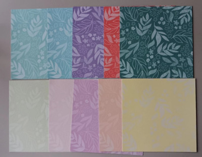 Stampin up  Designerpapier Prachtfarben 20 Blätter  15,2 X 15,2cm