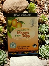 Madina: Mango Butter Soap With Vitamin E 