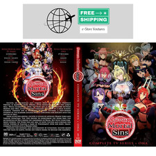 Seven Mortal Sins Anime DVD 1-12End  ONA Uncensored FREE Shipping
