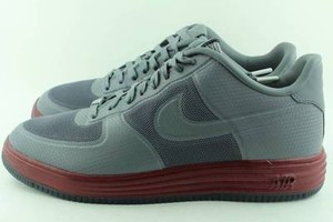 Nike Lunar Force 1 Fuse NRG Cool Grey Team Red