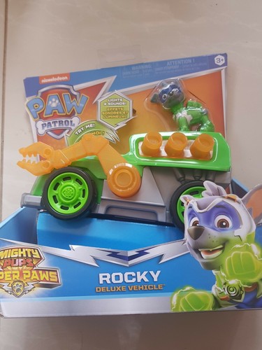 Mighty Pups Super Paws Paw Patrol rocky 