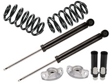 Rear Shock Absorber Kit Top Mount Dust Covers Springs For Vauxhall Mokka 13-20