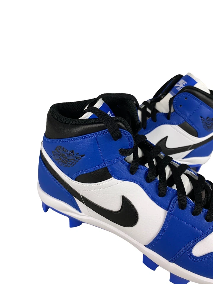 NUEVO Jordan 1 Retro MCS Moldeado Hombres Botines de Béisbol Juego Azul Real AV5354-411 Foto 3 de 4