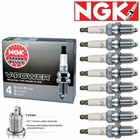 8 Pack NGK V-Power Racing Spark Plugs 7405 R5672A-9 7405 R5672A9 Tune ze