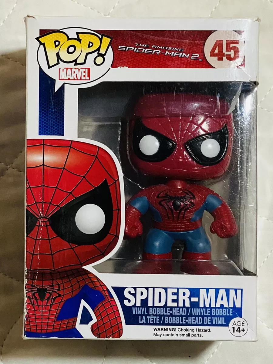 FUNKO POP! MARVEL: THE AMAZING SPIDER-MAN #45 100% AUTHENTIC (DAMAGED BOX)