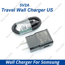 Adapter Fast Charger Type C With Android Phone Charging Cable For Samsung Galaxy