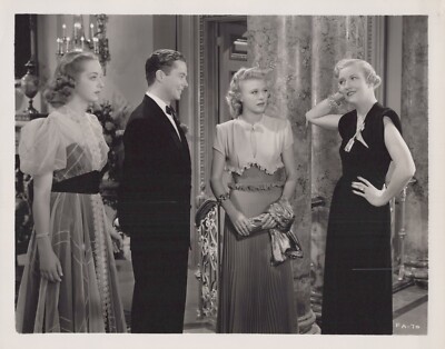 Ginger Rogers + Gregory La Cava in Fifth Avenue Girl (1939)  Vintage Photo K 379