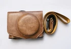 PU Leather Case Camera Bag Cover + Strap For PowerShot G7 X Mark III G7X3