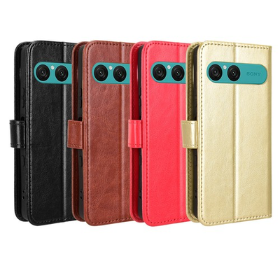 #ad #ad Hot For Sony Xperia 10 VII Classic Flip Leather Wallet Stand Card Slots Case $9.88