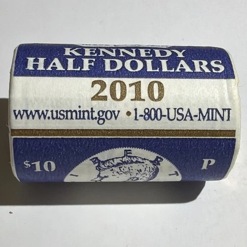 2010 P KENNEDY HALF DOLLAR ROLL!! PHILADELPHIA MINT!!
