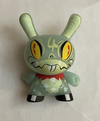 GID Kidrobot Brandt Peters The 13 Mini 3'' Dunny Series #4 Fish Glow in the Dark