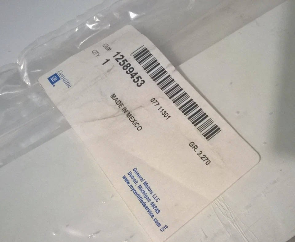 Junta colector de escape GM 12589453 2.4 sky Vue hhr cobalto malibu aura solst NOS Foto 2 de 4