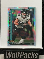 2025 Topps Chrome Football - Brenton Strange Jacksonville Jaguars #137 Refractor
