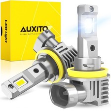 AUXITO H11 LED Headlight Kit Beam Low Bulbs Bright Super 6500K 20000LM White NEW