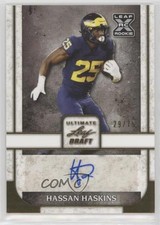 2022 Leaf Ultimate Draft Gold 29/75 Hassan Haskins #BA-HH1 Auto qf8