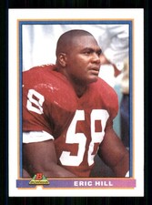 1991 Bowman #415 Eric Hill Phoenix Cardinals 59284