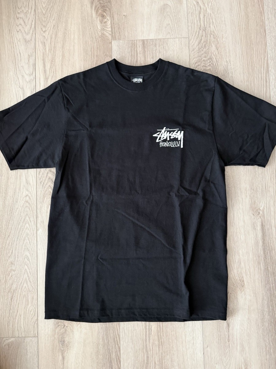 Stussy Chapter Tee T-Shirt Honolulu Size Medium - Black | eBay