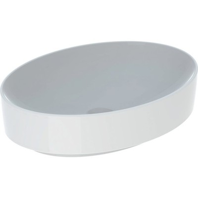 Geberit VariForm lay-on washbasin, oval 500.771.01.2