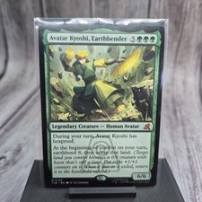 Avatar Kyoshi Earthbender MTG Legendary Creature Green TLE 6/6