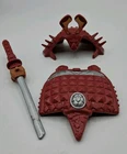 Vintage TMNT Mini Mutants Leonardo Battle Castle Accessories