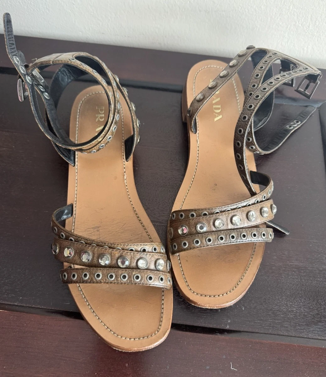 PRADA Studded Sandals for Women for sale | eBay