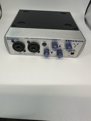 presonus digital audio 24bit/96k FireWire Recording Interface