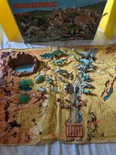 Vintage Marx Prehistoric Play Set in Box 3398 from 1971