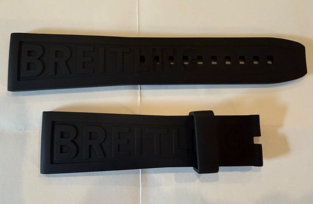25+ Breitling Black Rubber Wristwatch Bands for sale | Updated Oct