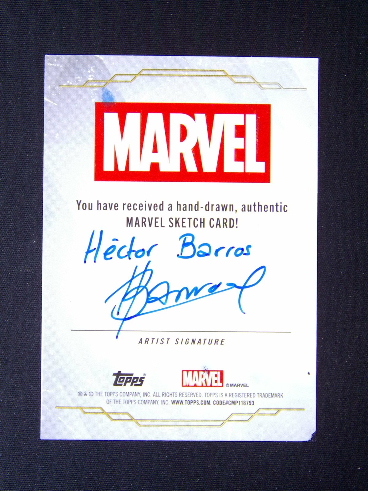 Hector Barros sig