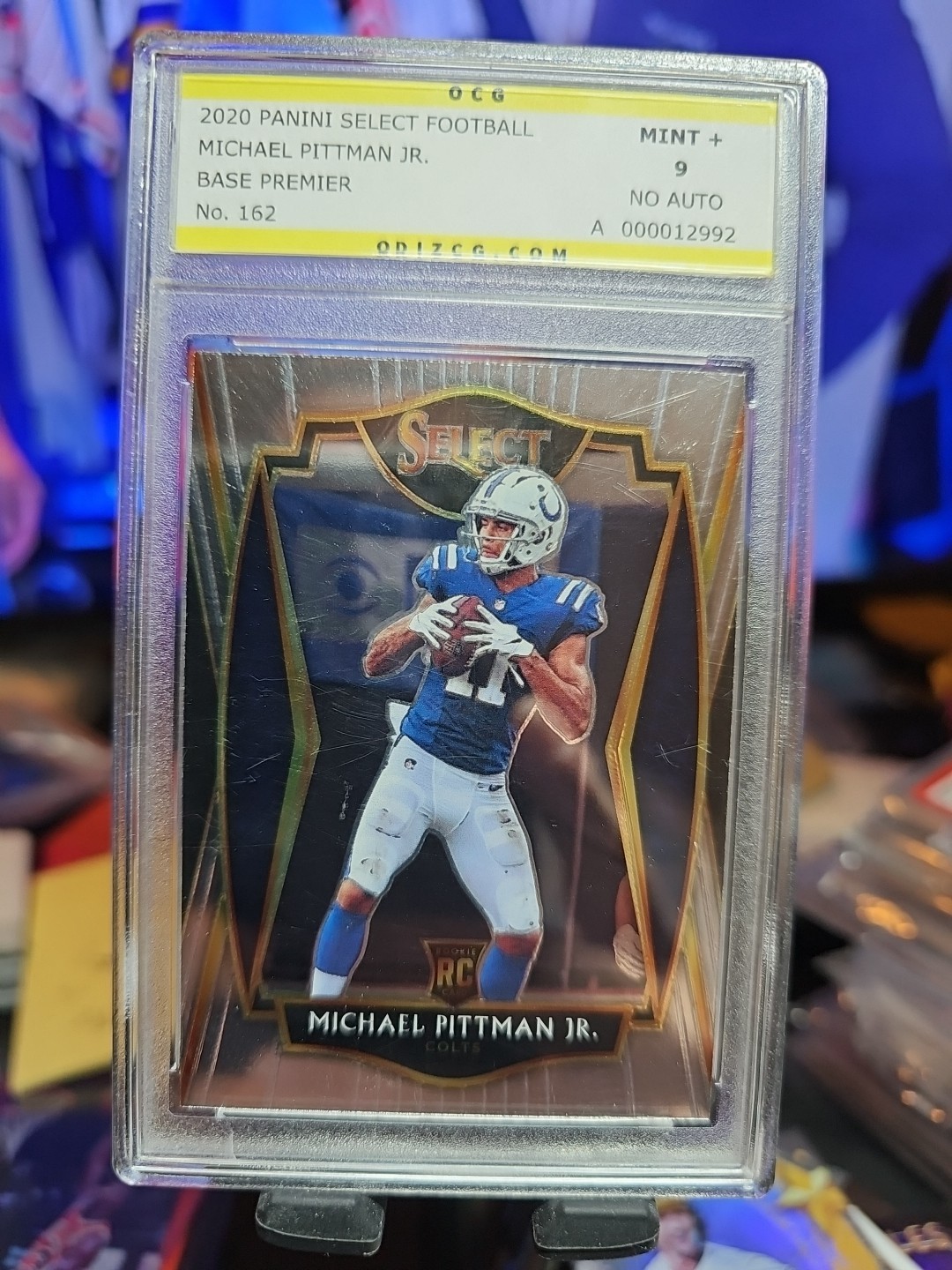 2020 Panini Select #162 Michael Pittman Jr. Silver Prizm OCG9 Indianapolis Colts