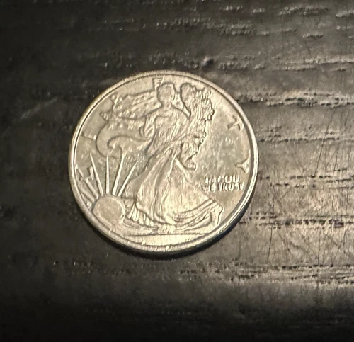 1/10 oz .999 Fine Silver Round "Walking Liberty Eagle"