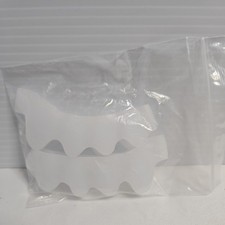 1 Pair Toe Separators Gel Silicone Bunion Corrector Straightener Spreader Foot
