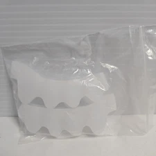 1 Pair Toe Separators Gel Silicone Bunion Corrector Straightener Spreader Foot