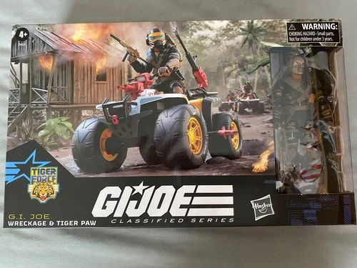 G.I. Joe - Classified Series - #137, Tiger Force Wreckage & Tiger Paw ATV