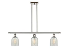 Innovations Lighting 516-3I Caledonia Caledonia 3 Light 36"W - Polished Nickel /