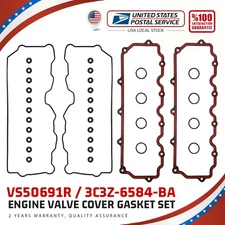 OE# VS50895R FOR Ford 6.0 Diesel F-250 F-350 F-550 E-350 Valve Cover Gasket Set