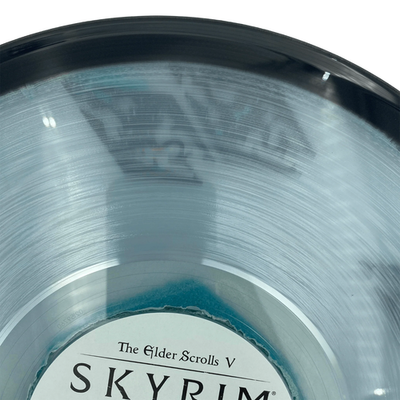 The Elder Scrolls V Skyrim Atmospheres LP Blue Glow Dust Filled