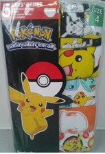 Pokemon Boys Size 4 Cotton 5-pack Briefs