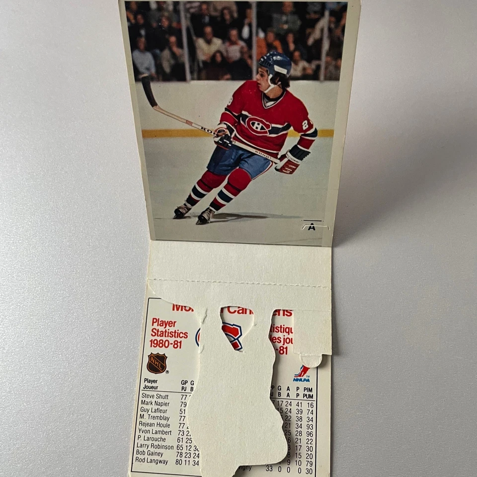 1981 General Foods Post NHL Stars In Action #23 Mario Tremblay - Image 2 of 2